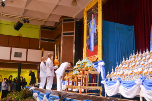 มรท. ร่วมพิธีวันเฉลิมพระชนมพรรษาสมเด็จพระนางเจ้าสิริกิติ์ พระบรมราชินีนาถ พระบรมราชชนนีพันปีหลวง