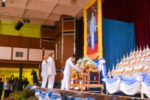 มรท. ร่วมพิธีวันเฉลิมพระชนมพรรษาสมเด็จพระนางเจ้าสิริกิติ์ พระบรมราชินีนาถ พระบรมราชชนนีพันปีหลวง