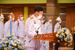 มรท. ร่วมพิธีวันเฉลิมพระชนมพรรษาสมเด็จพระนางเจ้าสิริกิติ์ พระบรมราชินีนาถ พระบรมราชชนนีพันปีหลวง