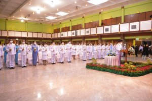 มรท. ร่วมพิธีวันเฉลิมพระชนมพรรษาสมเด็จพระนางเจ้าสิริกิติ์ พระบรมราชินีนาถ พระบรมราชชนนีพันปีหลวง