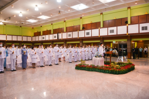 มรท. ร่วมพิธีวันเฉลิมพระชนมพรรษาสมเด็จพระนางเจ้าสิริกิติ์ พระบรมราชินีนาถ พระบรมราชชนนีพันปีหลวง