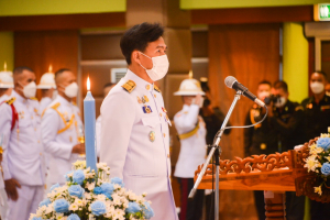 มรท. ร่วมพิธีวันเฉลิมพระชนมพรรษาสมเด็จพระนางเจ้าสิริกิติ์ พระบรมราชินีนาถ พระบรมราชชนนีพันปีหลวง