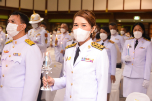 มรท. ร่วมพิธีวันเฉลิมพระชนมพรรษาสมเด็จพระนางเจ้าสิริกิติ์ พระบรมราชินีนาถ พระบรมราชชนนีพันปีหลวง