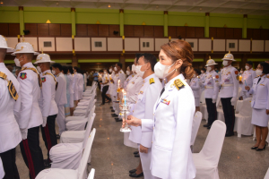 มรท. ร่วมพิธีวันเฉลิมพระชนมพรรษาสมเด็จพระนางเจ้าสิริกิติ์ พระบรมราชินีนาถ พระบรมราชชนนีพันปีหลวง