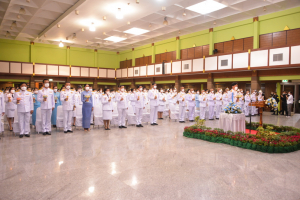 มรท. ร่วมพิธีวันเฉลิมพระชนมพรรษาสมเด็จพระนางเจ้าสิริกิติ์ พระบรมราชินีนาถ พระบรมราชชนนีพันปีหลวง