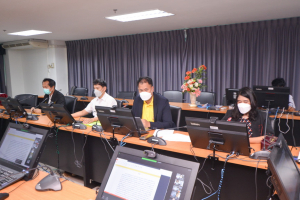 คณะเทคโนโลยีอุตสาหกรรมจัดวิพากษ์หลักสูตรระยะสั้น การอบรมเชิงปฏิบัติการเตรียมทดสอบช่างเครื่องปรับอากาศในบ้านและการพาณิชย์ขนาดเล็ก ระดับ 1