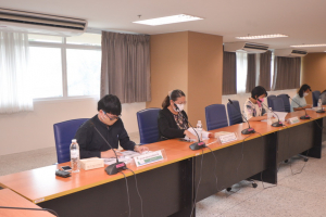 การประชุม คกก.ประจำคณะมนุษยศาสตร์และสังคมศาสตร์ ครั้งที่ 8/65