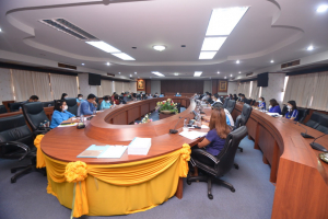 การประชุมเตรียมงานพิธีพระราชทานปริญญาบัตร ครั้งที่ 2