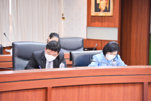 การประชุมเตรียมงานพิธีพระราชทานปริญญาบัตร ครั้งที่ 2