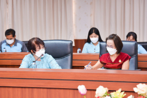 การประชุมเตรียมงานพิธีพระราชทานปริญญาบัตร ครั้งที่ 2