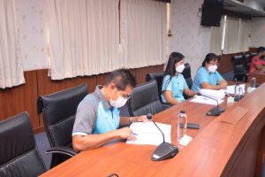 การประชุมเตรียมงานพิธีพระราชทานปริญญาบัตร ครั้งที่ 2