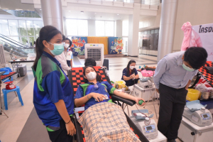 งานพยาบาล กองพัฒนา นศ.จัดโครงการบริจาคโลหิต ครั้งที่ 2