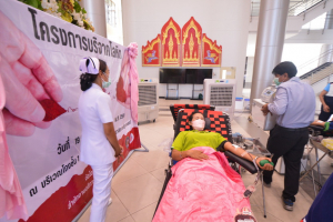 งานพยาบาล กองพัฒนา นศ.จัดโครงการบริจาคโลหิต ครั้งที่ 2