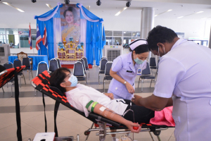 งานพยาบาล กองพัฒนา นศ.จัดโครงการบริจาคโลหิต ครั้งที่ 2