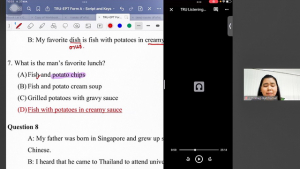 ศูนย์ภาษาจัดอบรมภาษาอังกฤษเพื่อการสื่อสารสำหรับ นศ.ชั้นปี 4