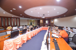 การประชุม คกก.ดำเนินงานฝ่ายกิจกรรมและพิธีการ งานวันสถาปนามหาวิทยาลัย และงานมุทิตาจิตเกษียณอายุราชการ ประจำปี 2565