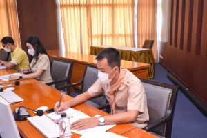 การประชุม คกก.ดำเนินงานฝ่ายกิจกรรมและพิธีการ งานวันสถาปนามหาวิทยาลัย และงานมุทิตาจิตเกษียณอายุราชการ ประจำปี 2565