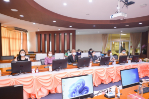 คกก.ติดตาม ตรวจสอบฯ สอบทานกรณีพิเศษศูนย์ภาษา มรท.