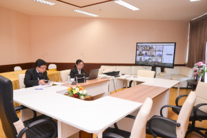 คกก.ติดตาม ตรวจสอบฯ สอบทานกรณีพิเศษศูนย์ภาษา มรท.