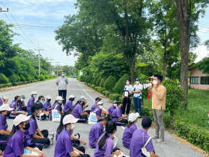 จ่าจังหวัดสิงห์บุรี นำครูและนักเรียนโครงการปลูกฝังจิตสำนึกรักสามัคคีและส่งเสริมความปรองดองสมานฉันท์ เยี่ยมชมศูนย์ส่งเสริมการจัดการศึกษาตามพระบรมราโชบาย มรท. อ.บางระจัน จ.สิงห์บุรี