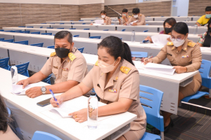 การประชุม คกก.ฝึกซ้อมพิธีรับพระราชทานปริญญาบัตร ฝ่ายอาหารและเครื่องดื่ม