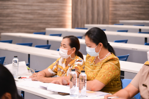 การประชุม คกก.ฝึกซ้อมพิธีรับพระราชทานปริญญาบัตร ฝ่ายอาหารและเครื่องดื่ม