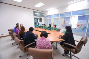 คณะผู้บริหาร มรท. ให้การต้อนรับ สมาคมศิษย์เก่า มรท. ในโอกาสมอบเงินและร่วมสนับสนุนงานพิธีพระราชทานปริญญาบัตร