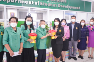 คณะผู้บริหาร มรท. ให้การต้อนรับ สมาคมศิษย์เก่า มรท. ในโอกาสมอบเงินและร่วมสนับสนุนงานพิธีพระราชทานปริญญาบัตร