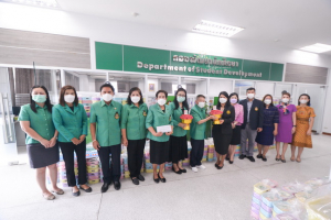 คณะผู้บริหาร มรท. ให้การต้อนรับ สมาคมศิษย์เก่า มรท. ในโอกาสมอบเงินและร่วมสนับสนุนงานพิธีพระราชทานปริญญาบัตร