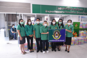 คณะผู้บริหาร มรท. ให้การต้อนรับ สมาคมศิษย์เก่า มรท. ในโอกาสมอบเงินและร่วมสนับสนุนงานพิธีพระราชทานปริญญาบัตร