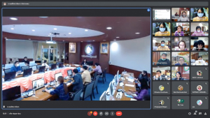 การประชุม คกก.บริหาร มรท. วาระพิเศษ ครั้งที่ 3/65
