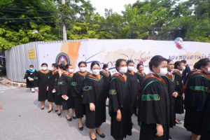 มรท. จัดซ้อมใหญ่พิธีรับพระราชทานปริญญาบัตร ประจำปี 2565