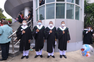 มรท. จัดซ้อมใหญ่พิธีรับพระราชทานปริญญาบัตร ประจำปี 2565