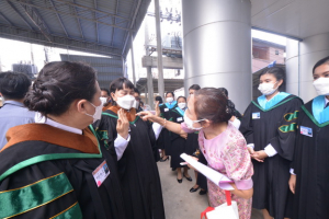 มรท. จัดซ้อมใหญ่พิธีรับพระราชทานปริญญาบัตร ประจำปี 2565