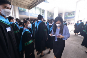 มรท. จัดซ้อมใหญ่พิธีรับพระราชทานปริญญาบัตร ประจำปี 2565