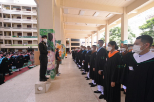 มรท. จัดซ้อมใหญ่พิธีรับพระราชทานปริญญาบัตร ประจำปี 2565