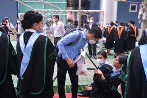 มรท. จัดซ้อมใหญ่พิธีรับพระราชทานปริญญาบัตร ประจำปี 2565