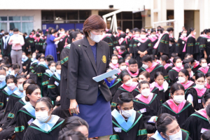 มรท. จัดซ้อมใหญ่พิธีรับพระราชทานปริญญาบัตร ประจำปี 2565