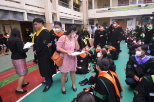มรท. จัดซ้อมใหญ่พิธีรับพระราชทานปริญญาบัตร ประจำปี 2565