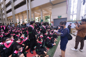 มรท. จัดซ้อมใหญ่พิธีรับพระราชทานปริญญาบัตร ประจำปี 2565