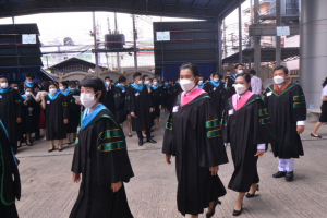 มรท. จัดซ้อมใหญ่พิธีรับพระราชทานปริญญาบัตร ประจำปี 2565