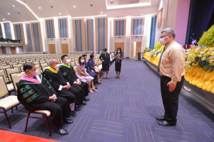 มรท. จัดซ้อมใหญ่พิธีรับพระราชทานปริญญาบัตร ประจำปี 2565