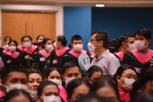 มรท. จัดซ้อมใหญ่พิธีรับพระราชทานปริญญาบัตร ประจำปี 2565
