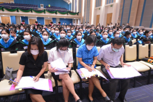 มรท. จัดซ้อมใหญ่พิธีรับพระราชทานปริญญาบัตร ประจำปี 2565