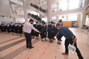 มรท. จัดซ้อมใหญ่พิธีรับพระราชทานปริญญาบัตร ประจำปี 2565