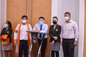 มรท. จัดซ้อมใหญ่พิธีรับพระราชทานปริญญาบัตร ประจำปี 2565