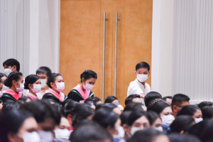 มรท. จัดซ้อมใหญ่พิธีรับพระราชทานปริญญาบัตร ประจำปี 2565