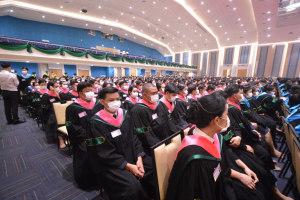 มรท. จัดซ้อมใหญ่พิธีรับพระราชทานปริญญาบัตร ประจำปี 2565