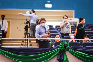 มรท. จัดซ้อมใหญ่พิธีรับพระราชทานปริญญาบัตร ประจำปี 2565