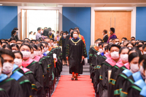 มรท. จัดซ้อมใหญ่พิธีรับพระราชทานปริญญาบัตร ประจำปี 2565